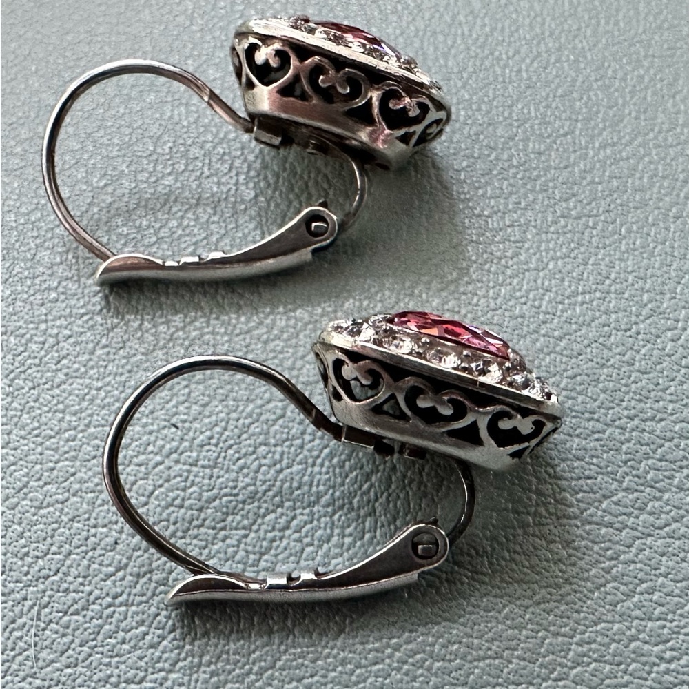 Brighton Reina Swarovski Crystal Earrings - Pink